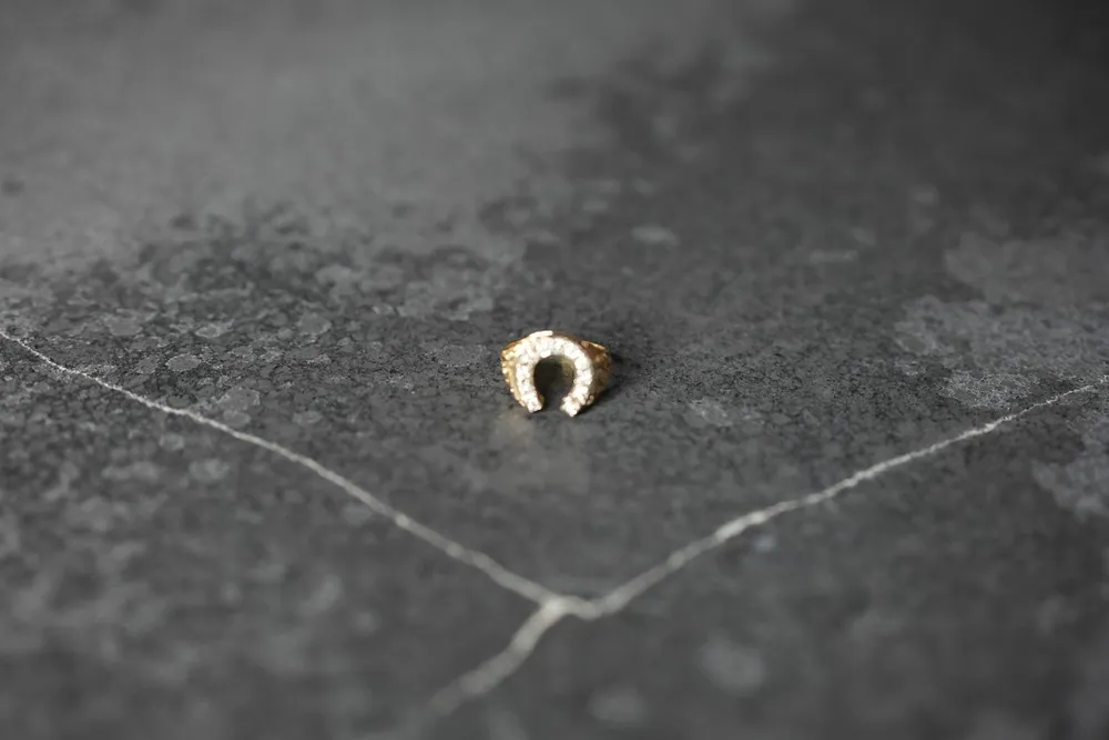 Vintage Horseshoe Ring — Ring · Yellow Gold