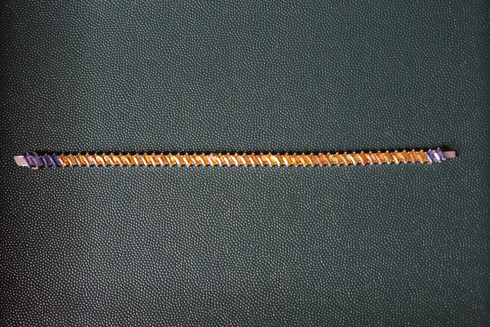 Gold-Tone Line Bracelet — Bracelet · Gold Tone