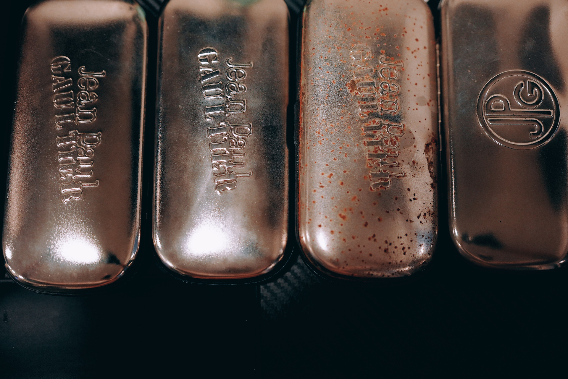 Vintage eyewear case detail — 858 Vintage archive