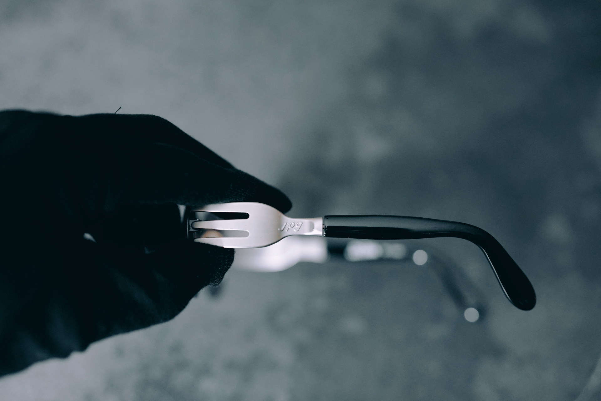 Gaultier Titanium Fork — side detail
